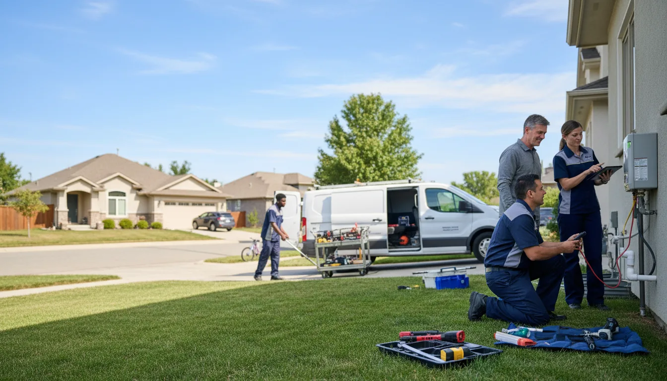 Tankless water heater service in Pearisburg, VA